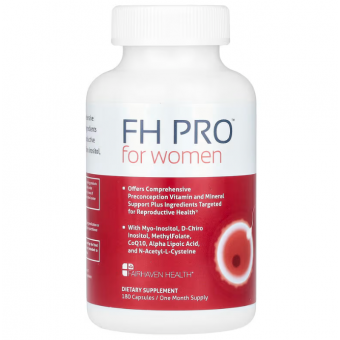 Репродуктивное здоровье женщин, FH Pro for Women, Fairhaven Health, 180 капсул