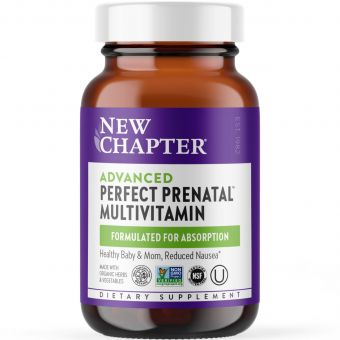 Мультивітаміни для вагітних, Perfect Prenatal Multivitamin, New Chapter, 48 таблеток