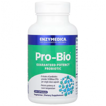 Пробиотик гарантированного действия, Guaranteed Potency Probiotic, Enzymedica, 120 капсул