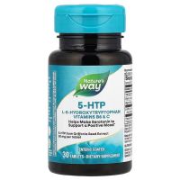 5-НТР,  5-HTP, Nature's Way, 100 мг, 30 таблеток (50 мг в таблетке)