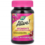 Мультивитамины для женщин, Alive! Women's Complete Multivitamin, Nature's Way, 50 таблеток