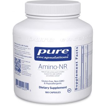 Комплекс амінокислот, Amino-NR, Pure Encapsulations, підтримка хорошого самопочуття та спортивної активності, 180 капсул