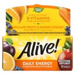 Мультивитамины Alive!, Daily Energy, Nature's Way, 60 таблеток