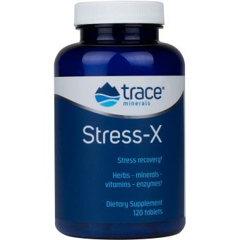 Стрес-X, захист від стресу, Stress-X, Trace Minerals Research,120 таблеток