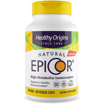 Епікор, EpiCor, Healthy Origins, 500 мг, 60 капсул