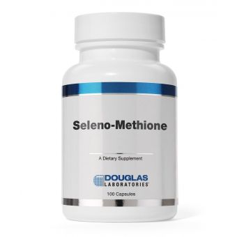 Селено-метіонін, Seleno Methionine, Douglas Laboratories, 200 мкг, 100 капсул