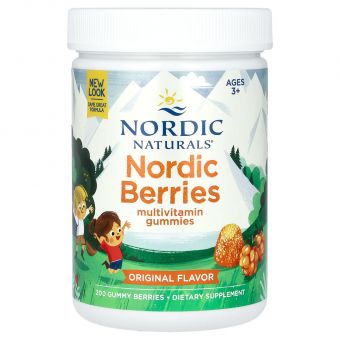 Витамины для детей, Multivitamin Gummies, Nordic Naturals, 200 конфет