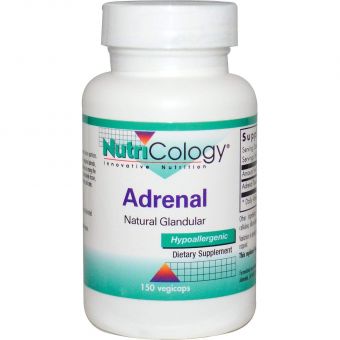 Підтримка наднирників, Adrenal, Nutricology, 150 капсул.