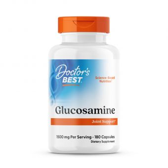 Глюкозамин сульфат, Glucosamine Sulfate, Doctor's Best, 750 мг, 180 капсул