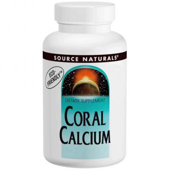 Кораловий кальцій, Coral Calcium, Source Naturals, 600 мг, 120 кап.