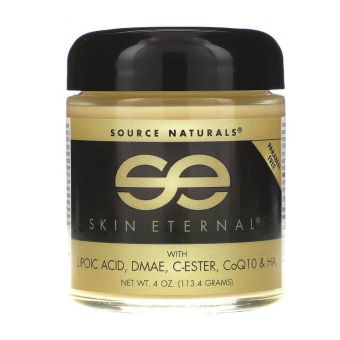 Нічний крем для обличчя, Skin Eternal Cream, Source Naturals, (113,4 г)