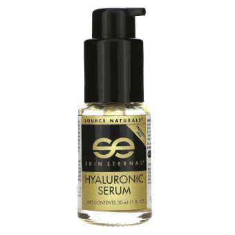 Сыворотка с гиалуроновой кислотой, Hyaluronic Serum, Source Naturals, 30 мл