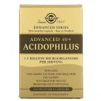 Пробиотики Ацидофилус 40+, Advanced 40+ Acidophilus, Solgar, 120 вегетарианских капсул