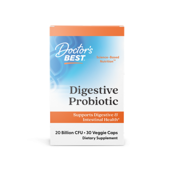 Пробиотики, Probiotic, Doctor's Best, 20 млрд КОЕ, 30 капсул