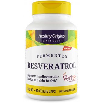 Ресвератрол, Resveratrol, Healthy Origins, 300 мг, 60 капсул