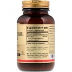 Ресвератрол (Resveratrol), Solgar, 100 мг, 60 вегетарианских капсул