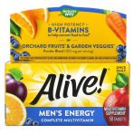 Мультивитамины для мужчин Alive!, Multivitamin-Multimineral, Nature's Way, 50 таблеток