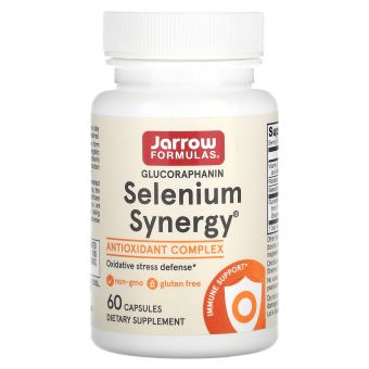 Селен (Selenium Synergy), Jarrow Formulas, 200 мкг, 60 капсул