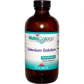 Селен (Selenium Solution), Nutricology,  263 мл.