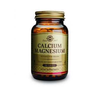 Кальций и магний, Calcium Magnesium 333/133 mg, Solgar, 100 таблеток