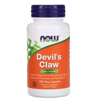 Коготь дьявола (Devil's Claw), Now Foods, 100 вегетарианских капсул