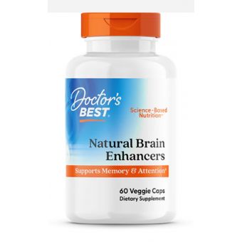 Витамины для мозга с GPC и PS, Brain Enhancers, Doctor's Best, 60 капсул