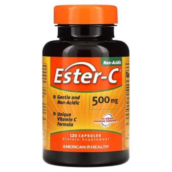 Эстер С, Ester-C, American Health, 500 мг, 120 капсул