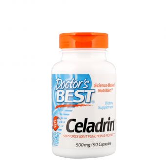 Целадрин, Celadrin, Doctor's Best, 500 мг, 90 капсул