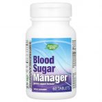 Уровень сахара в крови, Blood Sugar Manager, Nature's Way, 60 веганских таблеток