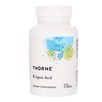 R липоевая кислота, R-Lipoic Acid, Thorne, 60 кап.