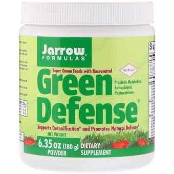 Суперфуд, зеленая пища, Green Defense, Jarrow Formulas, 180 г