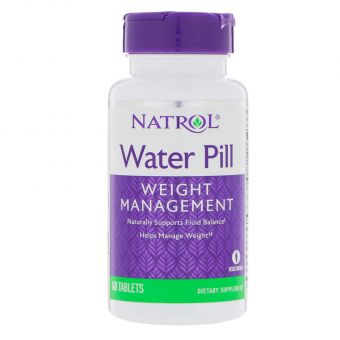 Мочегонное средство, Water Pill, Natrol, 60 таблеток