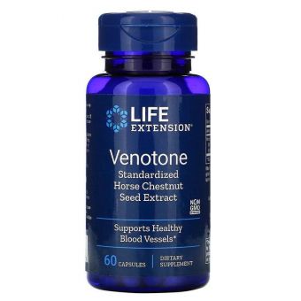 Венотон, Venotone, Life Extension, 60 капсул