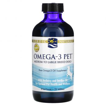 Омега-3 для собак, Omega-3 Pet, Nordic Naturals, 237 мл.