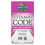 Сырые Витамины, Антиоксиданты, Raw Antioxidants, Garden of Life, Vitamin Code, 30 вегетарианских капсул