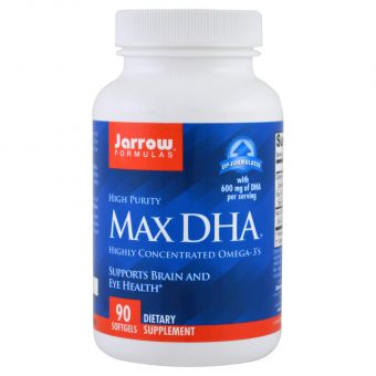 Риб'ячий жир в капсулах, Max DHA, Jarrow Formulas, 90 капсул