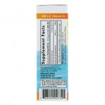 Витамин Д3 для маленьких детей, Vitamin D3, Nordic Naturals, 400 МЕ, 11 мл.