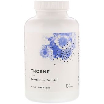 Глюкозамин сульфат, Glucosamine Sulfate, Thorne, 180 кап.