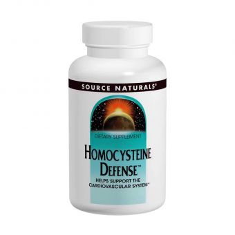 Підтримка серця, Homocysteine Defense, Source Naturals, 120 таб.