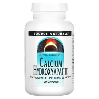 Гидроксиапатит кальция, Calcium Hydroxyapatite, Source Naturals, 120 кап.