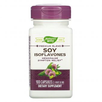 Соевые изофлавоны, Soy Isoflavones, Nature's Way, 100 кап.