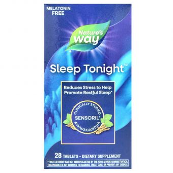 Здоровий сон, Sleep Tonight™, Nature's Way, 28 таблеток