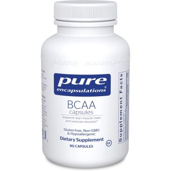 BCAA, Pure Encapsulations, 90 капсул