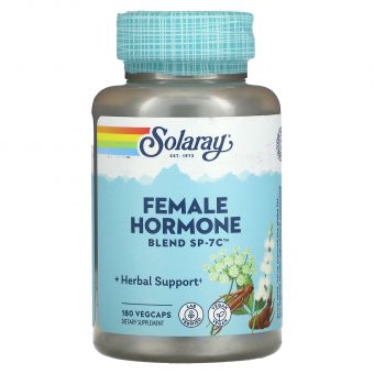 Суміш жіночих гормонів, Female Hormone Blend SP-7C, Solaray, 180 капсул