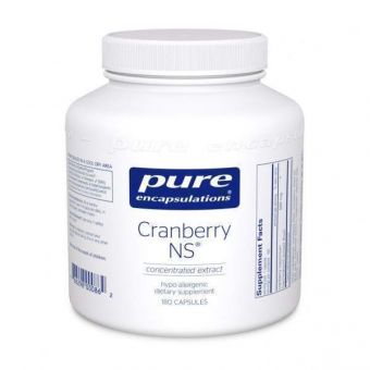 Клюква NS, Cranberry NS, Pure Encapsulations, для поддержки здоровья мочевыводящих путей, 180 капсул