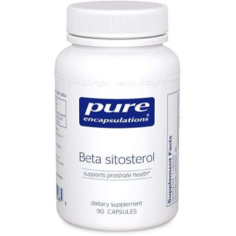 Бета-Ситостерол, Beta-Sitosterol, Pure Encapsulations, для мужчин, для улучшения мочеиспускания и здоровья, 90 капсул