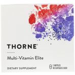 Мультивитамины элит, Multi-Vitamin Elite NSF Certified for Sport, Thorne, 2 бутылки по 90 капсул