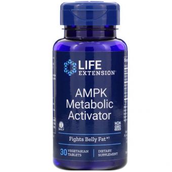 Активатор метаболізму AMPK, Metabolic Activator, Life Extension, 30 вегетаріанських таблеток