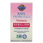 Пробиотики для женщин, Probiotics, Women, Garden of Life, сырые, 85 млрд, 90 вегетарианских капсул