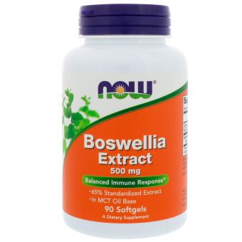 Босвеллия (Boswellia), Now Foods, экстракт, 500 мг, 90 капсул